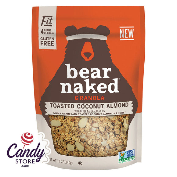 Bear Naked Granola Toasted Coconut Almond Fit 12oz - 6ct CandyStore.com