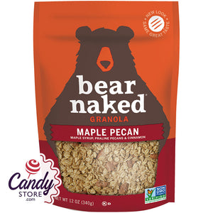 Bear Naked Maple-icious Pecan Granola 12oz Pouch - 6ct CandyStore.com