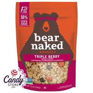 Bear Naked Triple Berry Granola 12oz Pouch - 6ct CandyStore.com