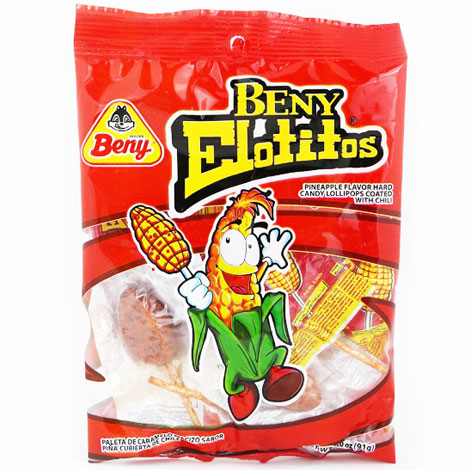 Beny Elotitos Mini Lollipops - 24ct Peg Bags CandyStore.com