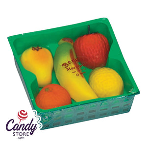 Bergen Marzipan Fruit Basket - 12ct CandyStore.com