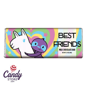 Best Friends Milk Chocolate 1.75oz Bar - 24ct CandyStore.com