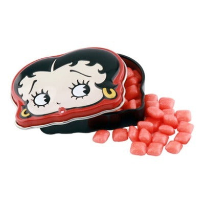 Betty Boop Bubble Gum - 18ct Tins CandyStore.com