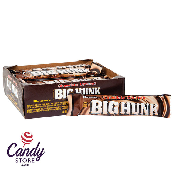Big Hunk Chocolate-Covered Candy Bars - 24ct CandyStore.com
