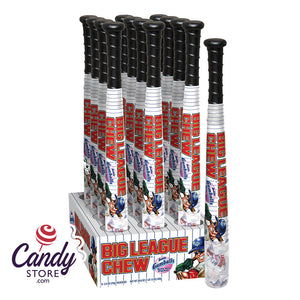 Big League Chew Baseball Bat And Gumballs - 12ct CandyStore.com