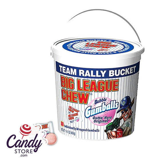 Big League Chew Original Team Bucket - 80ct CandyStore.com