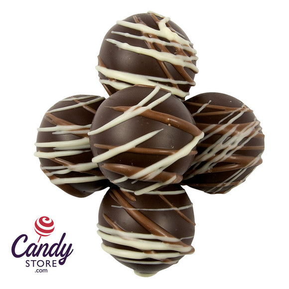 Birnn Bite Size Caramel Truffles Dark Chocolate - 5lb CandyStore.com