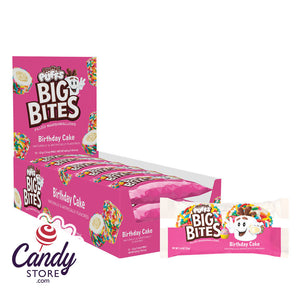 Birthday Cake Marshmallows Stuffed Puffs Big Bites - 12ct CandyStore.com