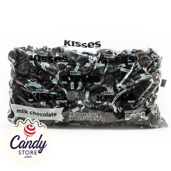 Black Hershey Kisses - 4.17lb Bulk CandyStore.com