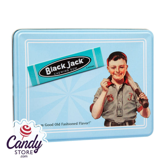 Black Jack Gum - 6ct Fancy Tins CandyStore.com