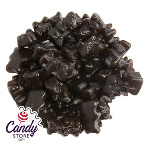 Black Licorice Bears Sugar Free - 6.6lb CandyStore.com