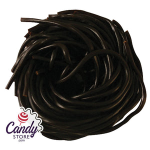 Black Licorice Laces Holland (Not For Sale In California) - 20lb CandyStore.com