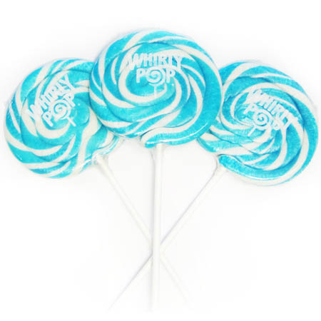 Blue Whirly Pops - 60ct CandyStore.com
