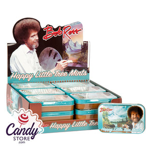 Bob Ross Happy Little Tree Mints - 18ct Tins CandyStore.com