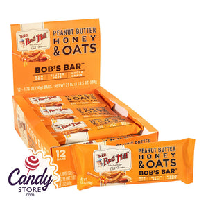 Bob's Red - Bar - Peanut Buter & Oat - 1.76oz - 12ct CandyStore.com