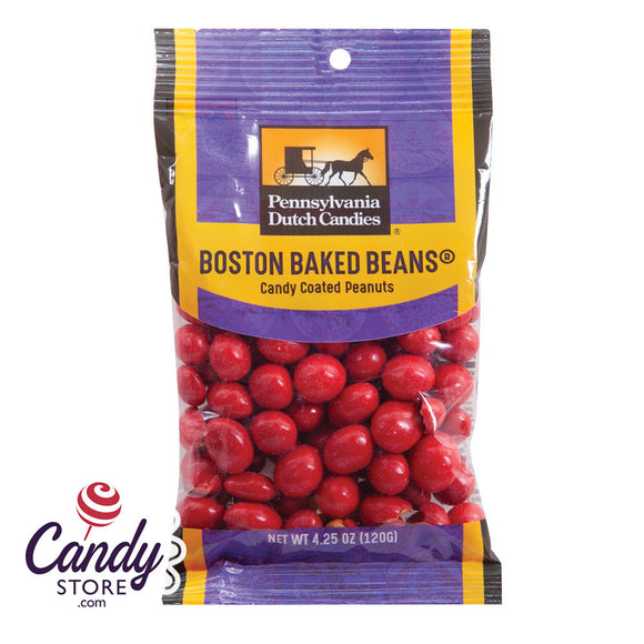 Boston Baked Bean Candy Peg Bags- 12ct CandyStore.com