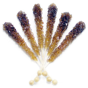 Brown Rock Candy Sticks - 120ct CandyStore.com