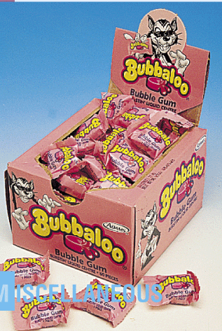 Bubbaloo Bubble Gum - 60ct CandyStore.com