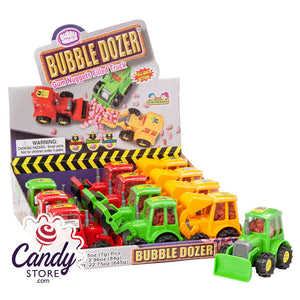 Bubble Dozer Gum Nuggets Filled Trucks 0.25oz - 12ct CandyStore.com