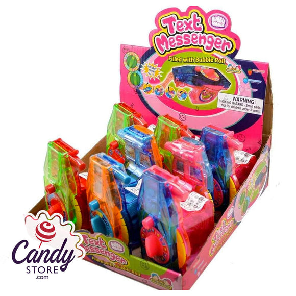 Bubble Gum Text Messenger Candy Toy - 12ct CandyStore.com