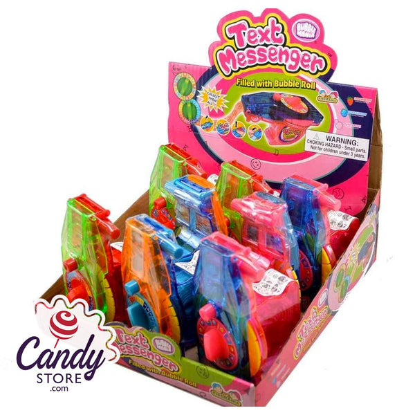 Bubble Gum Text Messenger Candy Toy - 12ct | CandyStore.com