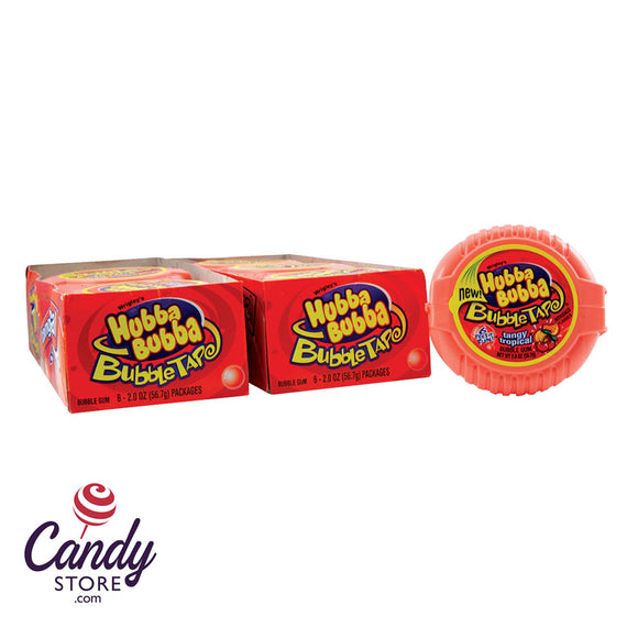 Bubble Tape Tangy Tropic Hubba Bubba - 12ct CandyStore.com