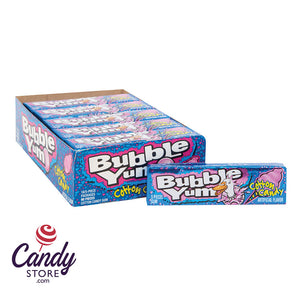Bubble Yum Cotton Candy Bubble Gum - 18ct CandyStore.com