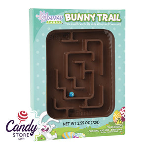 Bunny Trail Milk Chocolate Maze Games - 18ct CandyStore.com