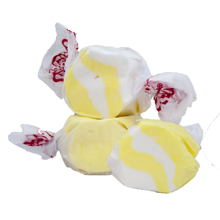 Buttered Popcorn Salt Water Taffy - 2.5lb CandyStore.com