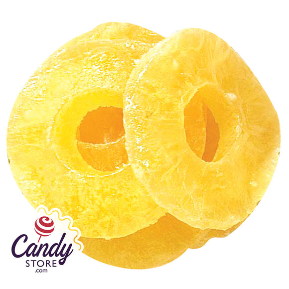 Candied Pineapple Slices Glace - 30lb Bulk CandyStore.com