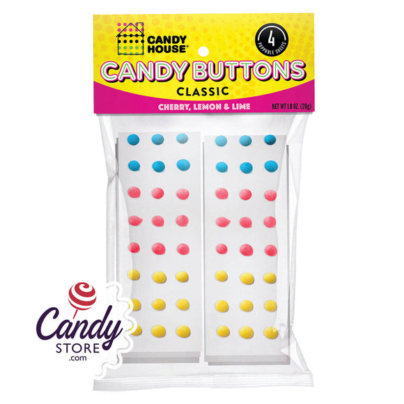 Candy Buttons Original 1oz Peg Bags - 24ct CandyStore.com