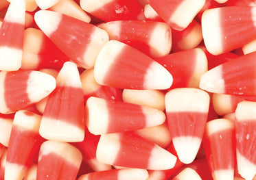 Candy Cane Candy Corn - 5lb CandyStore.com