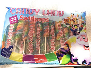 CandyLand Swirl Lollipops 20 Pack - 12ct CandyStore.com