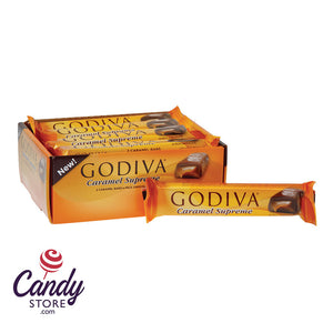 Caramel Supreme 1.5oz Godiva Bar - 12ct CandyStore.com