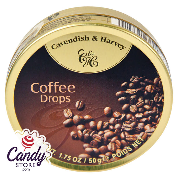 Cavendish & Harvey Coffee Drops 1.75oz Tin - 7ct CandyStore.com