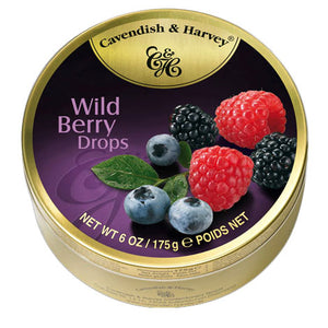 Cavendish & Harvey Wild Berry Tin - 12ct CandyStore.com