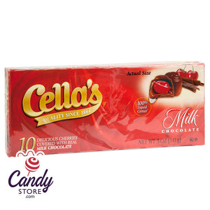 Cella's Milk Chocolate Cherries 5oz Box - 24ct CandyStore.com