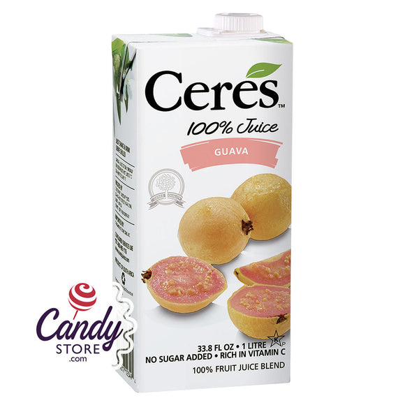 Ceres Guava Juice 33.8oz Boxes - 12ct CandyStore.com