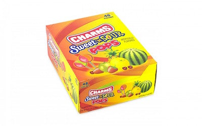 Charms Sweet & Sour Pops - 48ct CandyStore.com