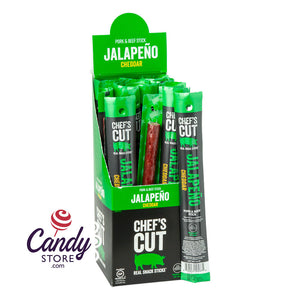Chef's Cut Jalapeno Cheddar Snack Sticks 1oz - 48ct CandyStore.com
