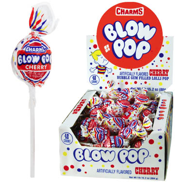 Cherry Blow Pops - 48ct CandyStore.com