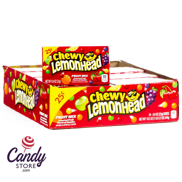 Chewy Lemonhead Fruit Mix - 24ct CandyStore.com