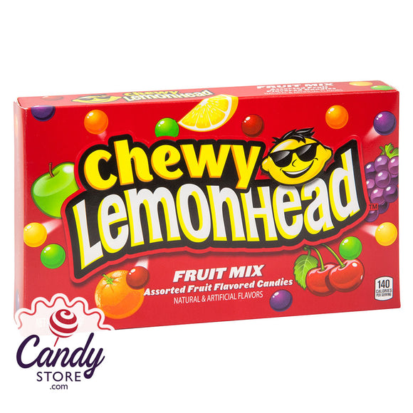 Chewy Lemonheads Fruit Mix 5oz Theater Boxes - 12ct CandyStore.com