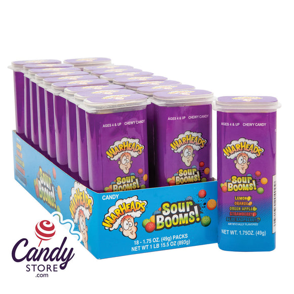 Chewy Warheads Sour Booms Candy - 18ct CandyStore.com