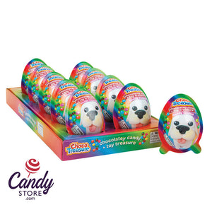 Choco Treasure Puppy Dog Treasure-Filled Eggs - 10ct CandyStore.com