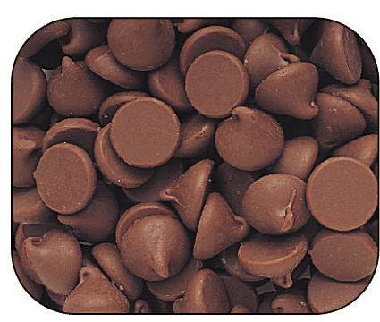 Chocolate Chips - Large - 25lb CandyStore.com