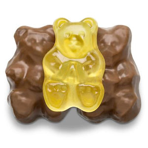 Chocolate Covered Banana Gummi Bears - 10lb CandyStore.com