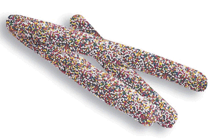 Chocolate-Covered Pretzel Sticks with Multi Seeds - 5lb CandyStore.com