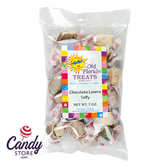 Chocolate Lovers Old Florida Treats Taffy - 12ct Bags CandyStore.com