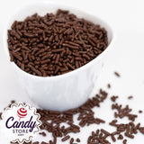 Chocolate Sprinkles - 10lb CandyStore.com